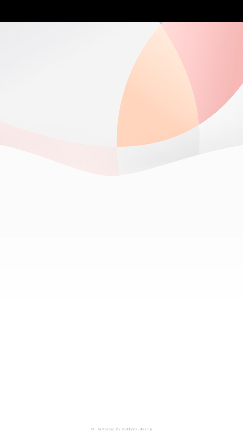 iPhone5,5s,5c,iPhone SE用ドックが消える壁紙　Appleマーク