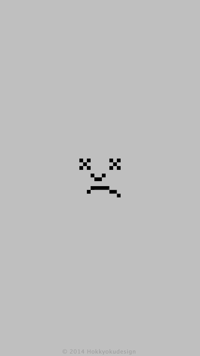 iPhone / Android用壁紙　SadMac SadiPhone