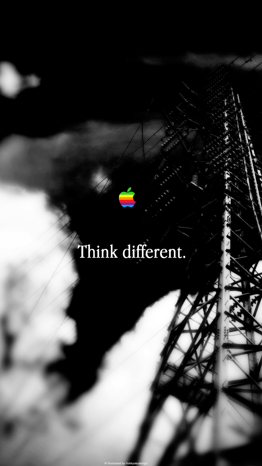 iPhone / Android用壁紙　Think different 2016