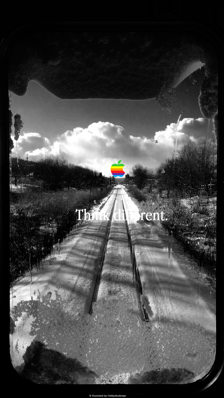 iPhone / Android用壁紙　Think different 2016