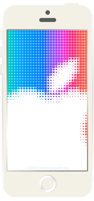iOS7 Apple壁紙　Newton