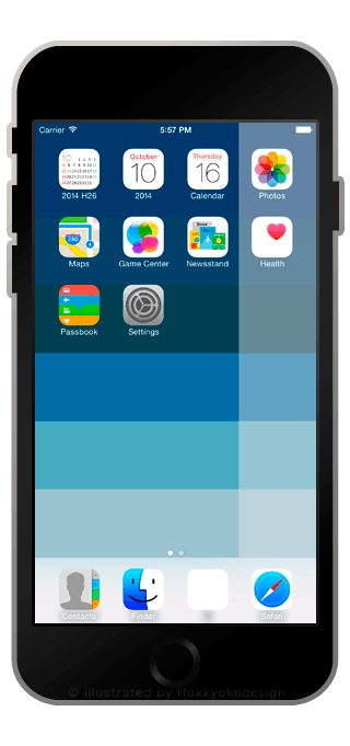 iOS8 iPhone8Plus/7P/6P/6sP 2015トレンドカラー