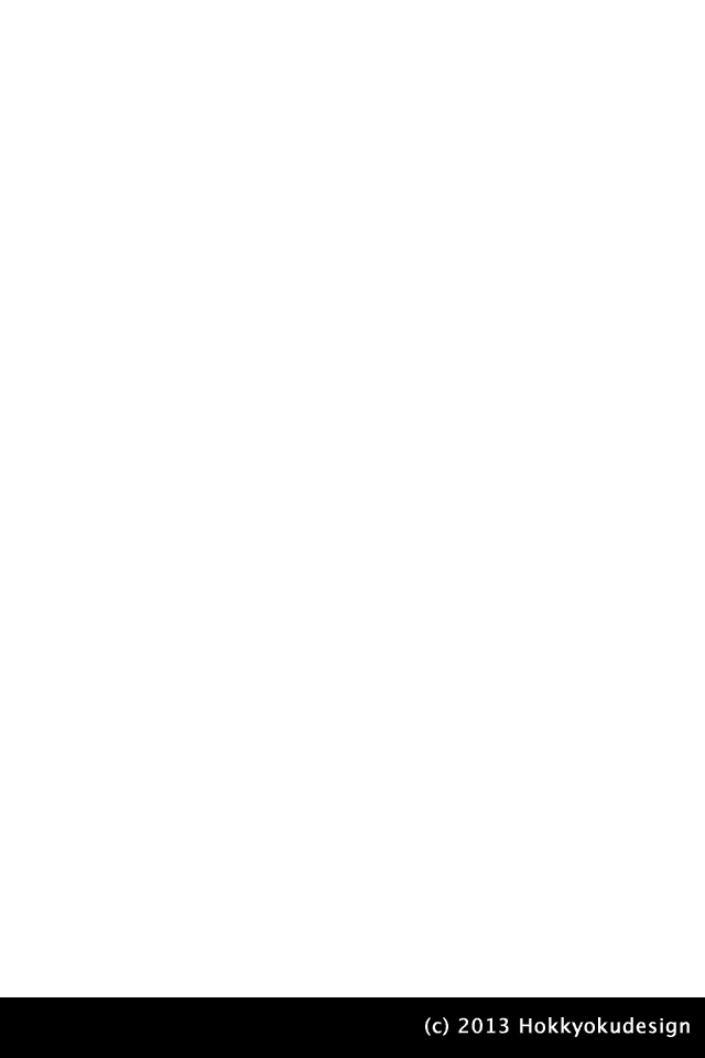 ドックが消える壁紙 フルフラット ホワイト