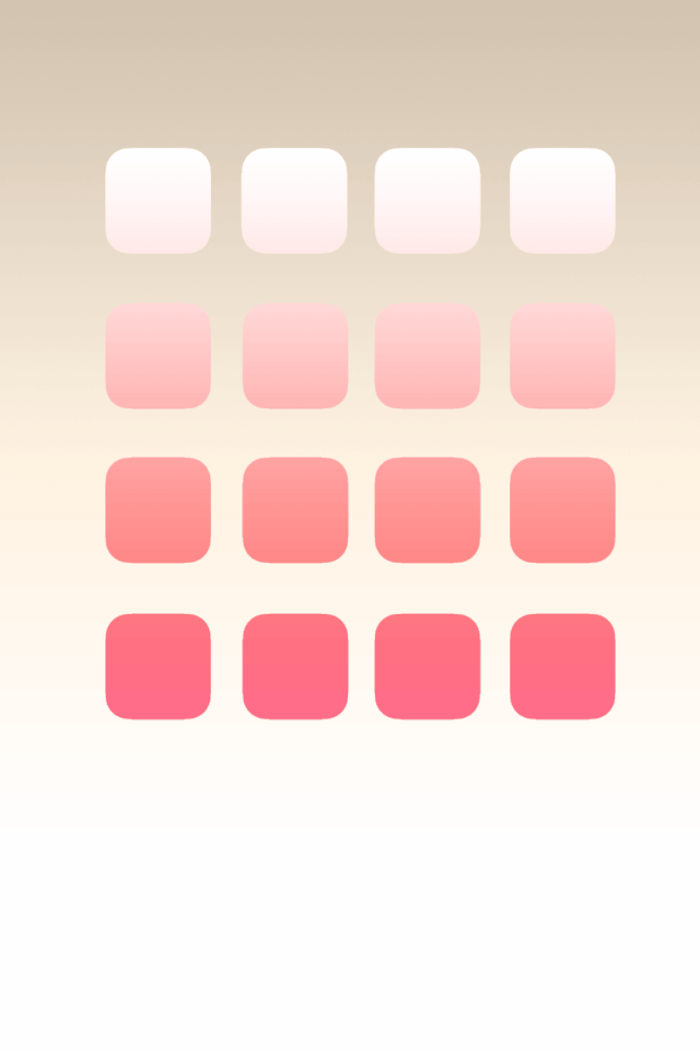 ドックが消える棚壁紙 iPhone4s