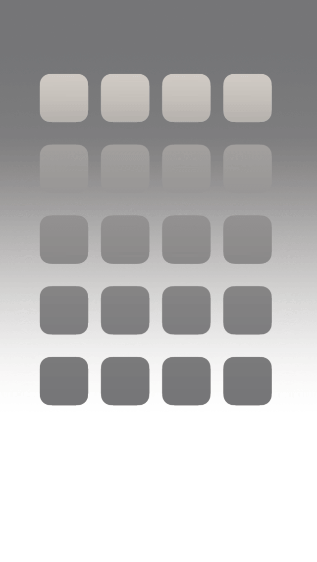 ドックが消える壁紙