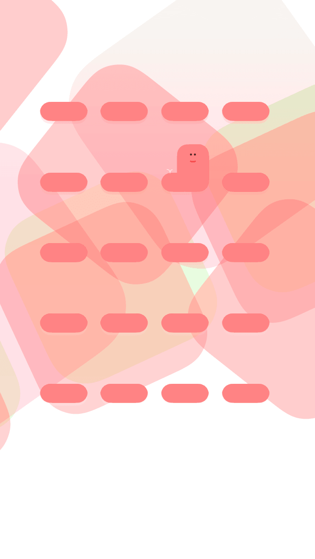 ドックが消える壁紙